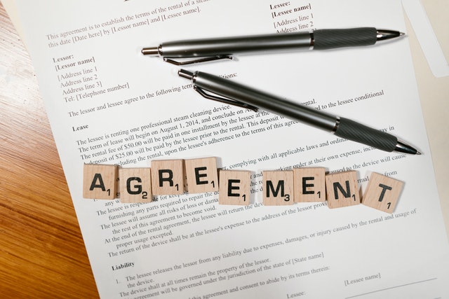 follow the lease agreement